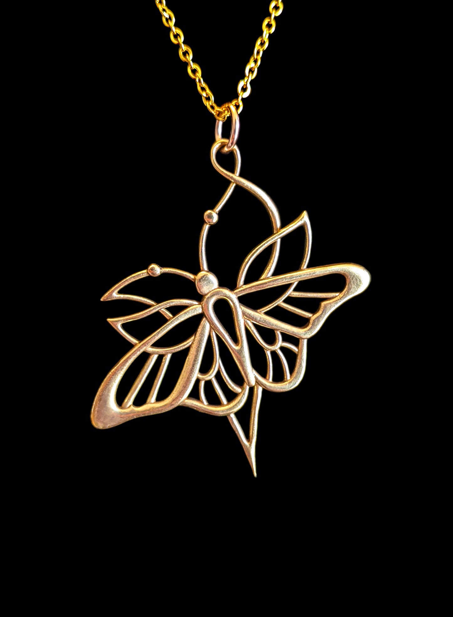 Butterfly in Bloom Pendant