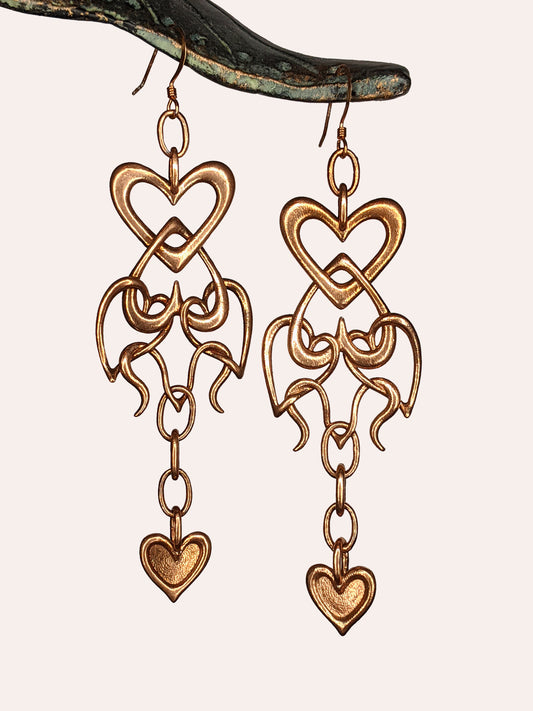 Lovespoon Earrings